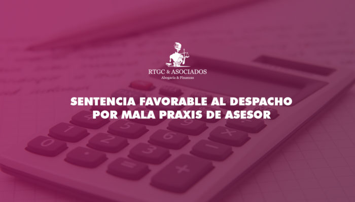 Sentencia de éxito en nuestro despacho: reclamación por mala praxis de asesor · RTGC & ASOCIADOS · Abogados La Palma y Tenerife